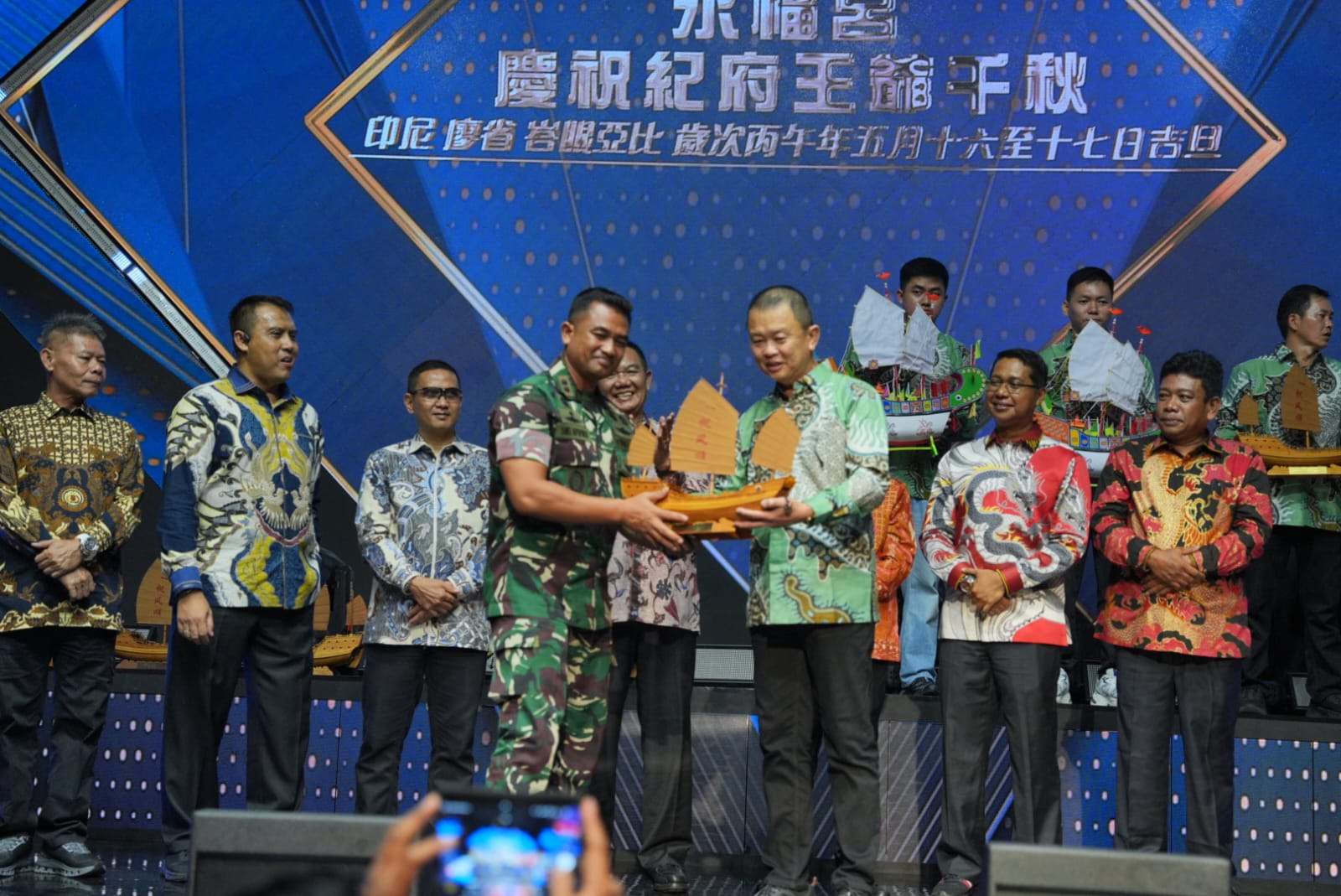 Bakar Tongkang 2026 Resmi Masuk KEN : Kodim 0321/Rohil dan Jajaran TNI Hadiri Penganugerahan di IP PLAZA Bagansiapiapi