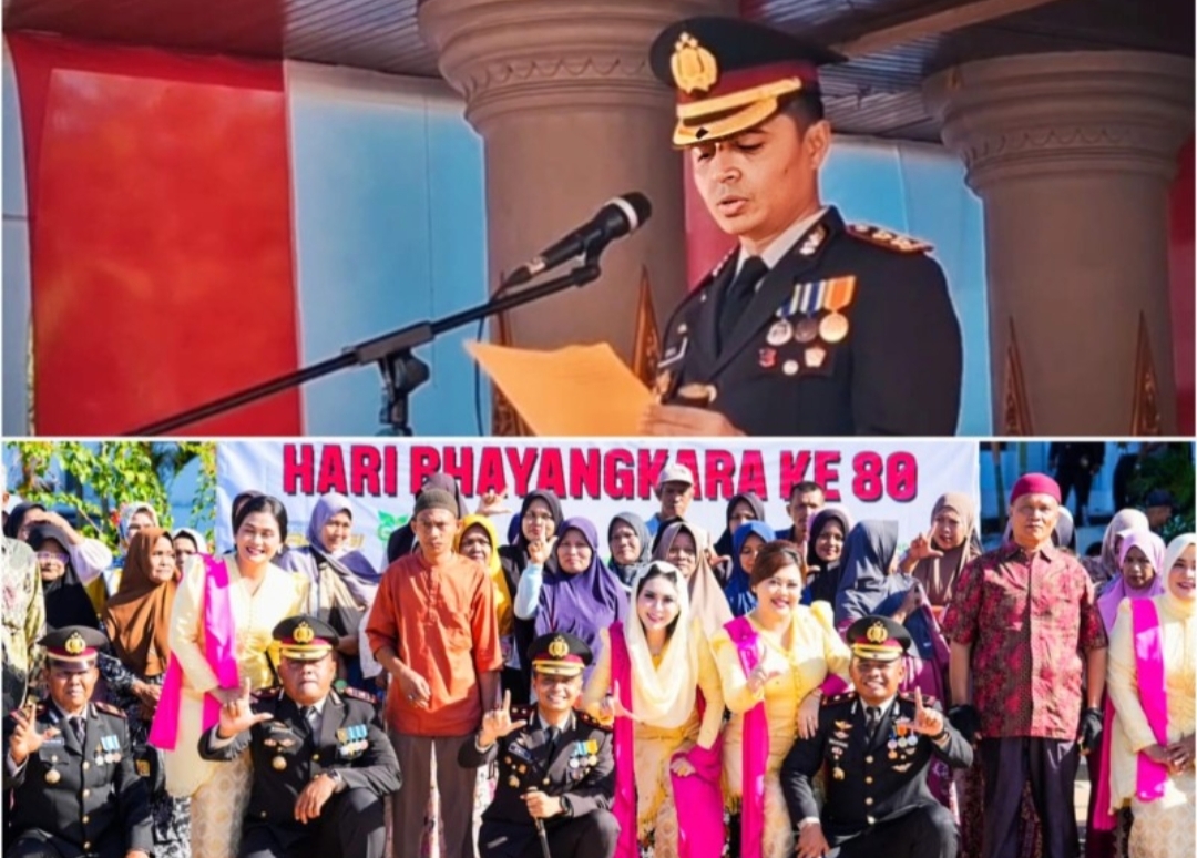 Di Hari Bhayangkara ke-80, Kapolres Rohul AKBP Emil Eka Putra Tegaskan Komitmen Melayani Masyarakat