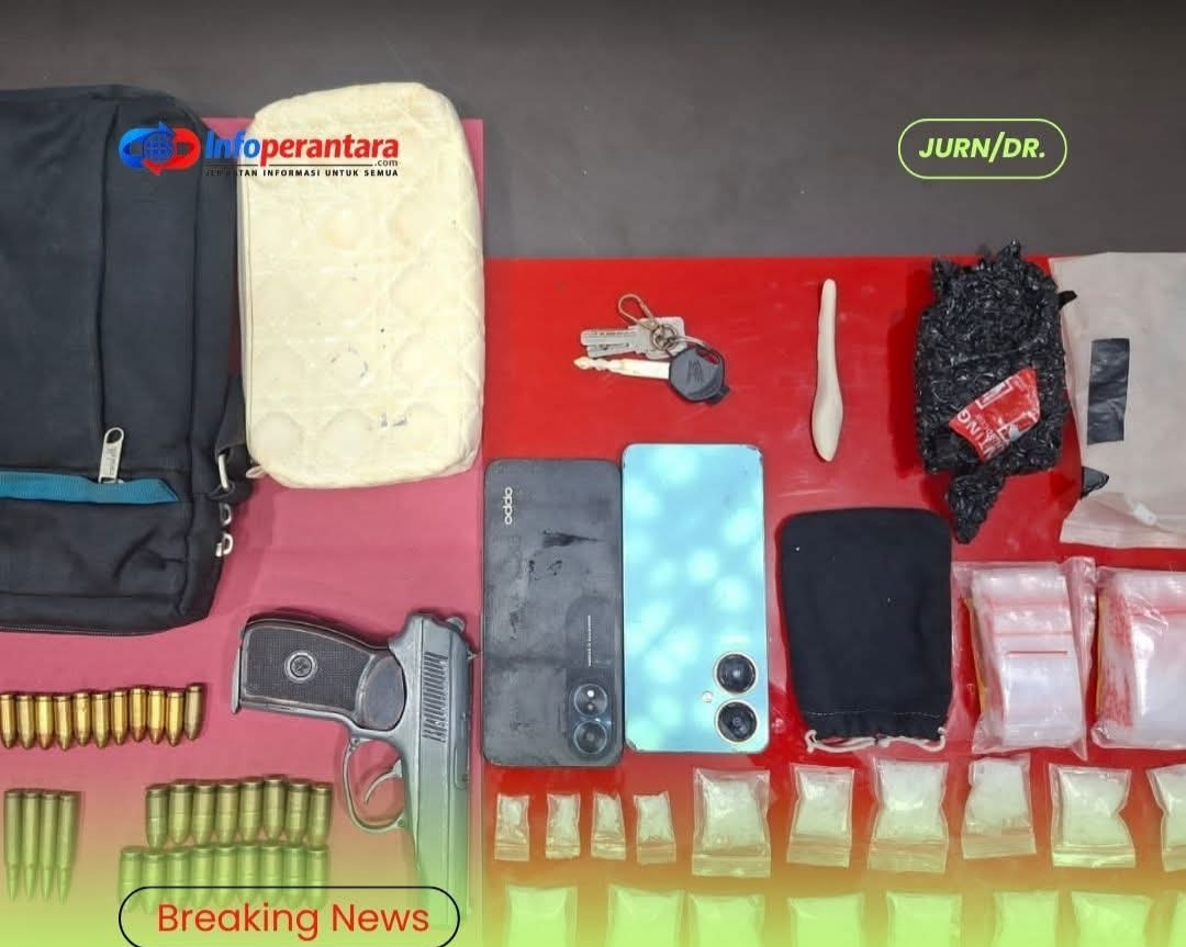 Mantan Kades Payung Sekaki Kembali Ditangkap, Diduga Jadi Bandar Sabu 67,57 Gram