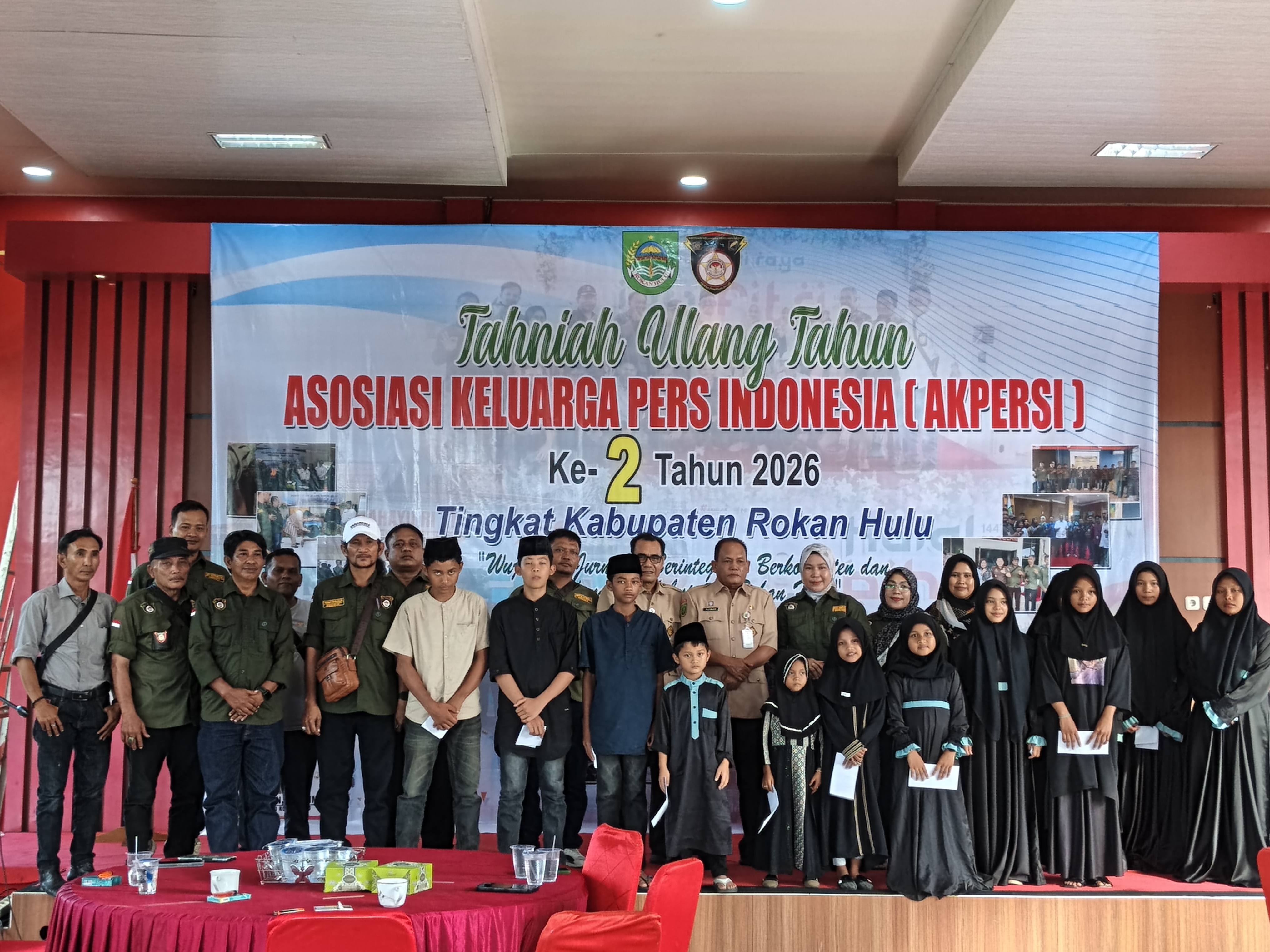 Peringati HUT ke-2 AKPERSI, Pj Sekda Rohul Resmikan Program "1 Anggota AKPERSI 1 Media"